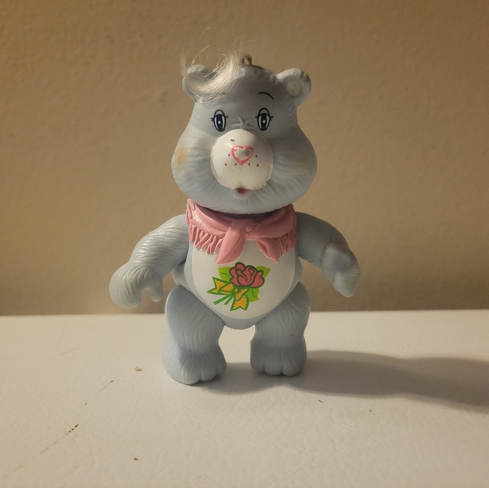 Vintage Care Bears Grams Bear Poseable Figurine Toy